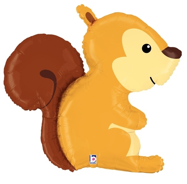 Woodland Squirrel Super Shape balloon